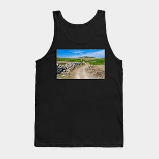 The path to Carnllundain on Ramsey Island Tank Top